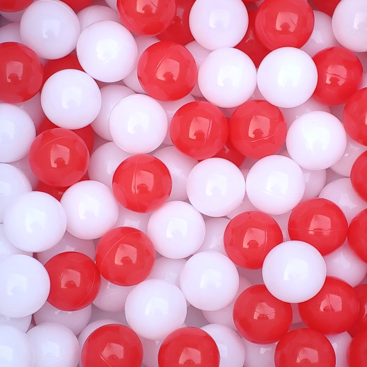 MoonxHome Pit Balls Crush Proof Plastic Childrens Toy Balls Macaron Ocean Balls 2.15 Inch Pack of 100 Dark Gray