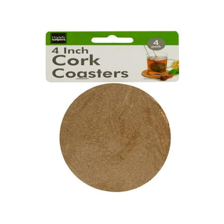 

Bulk Buys HR426-72 Cork Beverage Coasters Set- 72 Piece -Pack of 72