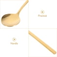 thumbnail image 3 of OFFIGAM Elegant Golden Long Handle Coffee Stirring Spoons Stainless Steel 6Pcs, 3 of 7