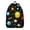 Star and Moon Ga, variant on Star and Moon Galaxy Backpack, Cute Space Rocket Nebula Print School Daypack, Celestial Astronaut Bookbag