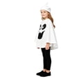 thumbnail image 7 of Gunia Kids White Ghost Hooded Cape For Boys Girls 2 Piece Halloween Costumes Cloak Cute Party Dress Up Outfits Poncho,Size 4-8 Years, 7 of 7