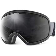 Snowledge Icyvanes Ski Snow Snowboard Goggles for Men Women with ski socks and hard case, OTG Ski Goggles with Dual Lens Anti Fog UV 400 Protection