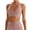 Red, variant on hoksml Women's Halter Neck Open Back Sports Bra, Deep V-Neck Medium Support Wireless Yoga Bralette