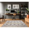 thumbnail image 2 of Ladole Rugs Cranbrook Southwestern Charcoal Brown Indoor/Outdoor Area Rug 5'3" x 7'6", 2 of 6