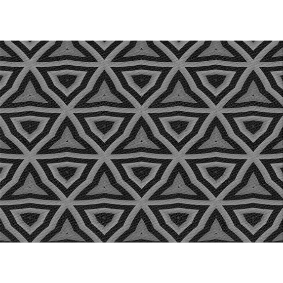 Ahgly Company Machine Washable Indoor Rectangle Transitional Gray Area Rugs, 8' x 12'