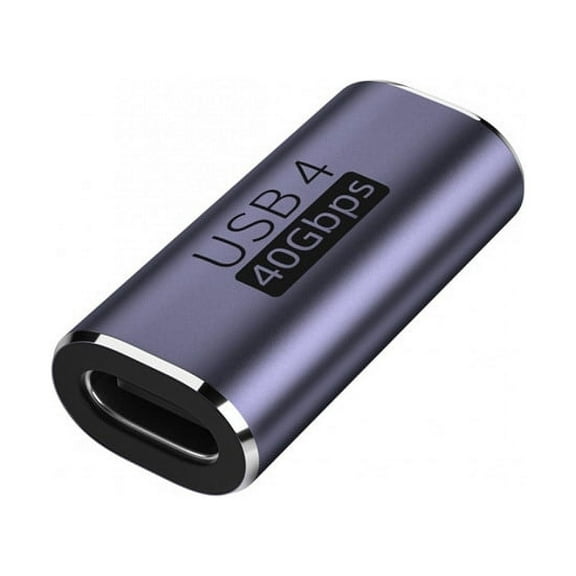 CY 40Gbps USB4 Type C Female to Female 100W Power Data 8K Video Adapter Extender for Laptop Phone