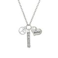 thumbnail image 2 of Delight Jewelry Runner Silhouette in 1/2'' Disc Always My Mother Bar Zoe Necklace, 2 of 4