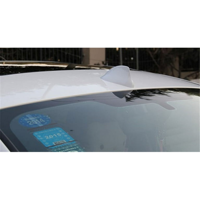 Car Radio Antenna FM Am Aerials Shark Fin Antennas Universal for Car Roof Decoration Stickers and Decals