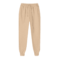 thumbnail image 3 of Womens Sweatpants Comfy Stretch Waistband Pants Elastic Bottom Straight Leg Sweatpants with Pockets for Women Daily Outfits, 3 of 6