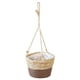 thumbnail image 2 of Wind Rattan Basket Hanging Basket Storage Green Dill Gardening Grass Basket, 2 of 4