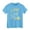 Sky Blue, variant on LRen Boys T Shirts Size 6 Boys Cute Print Crew Neck Short Sleeve Clothes Little Boy Summer Basic Tee Comfortable & Soft Boy Clothes Summer