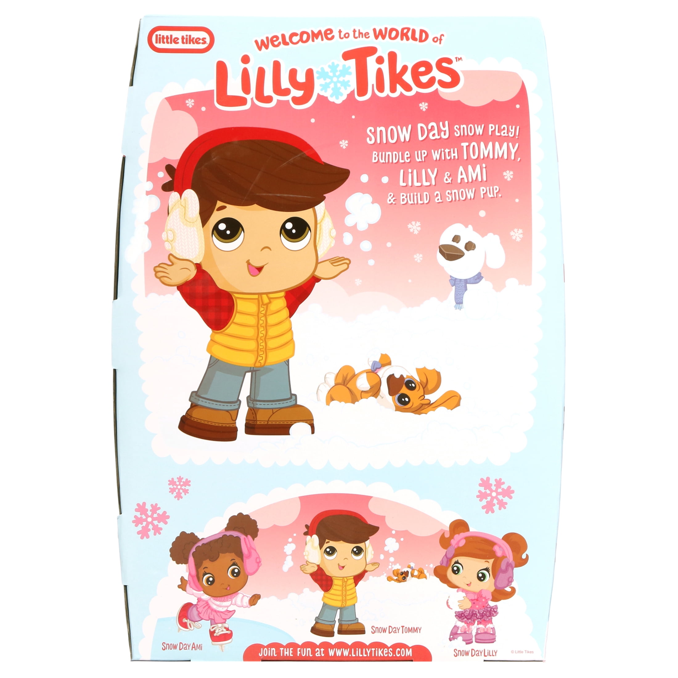 Lilly Tikes Snow Day Tommy Doll with Winter Themed Moldable Snow Bear and Accessories, Preschool Toy Play for Kids Boys Girls Ages 3 4 5+