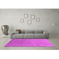 thumbnail image 3 of Ahgly Company Indoor Round Abstract Pink Contemporary Area Rugs, 4' Round, 3 of 4