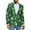 Saint Patrick Shamrocks, variant on Men's Suit Jacket Long Sleeve Sport Jacket Suit Lightweight Sport Coat Jackets Regular Fit Sport Coat Blazer Mens St Patrick Day Outfits, Saint Patricks Shamrocks, Size 5XL