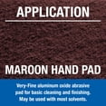 thumbnail image 4 of Almohadillas de mano Mercer Abrasives 285MRN-20, no tejidas, 15 x 23 cm, 4 of 6