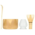 thumbnail image 2 of Gupbes Matcha Making Tool Set Bamboo Tea Whisk Tea Scoop Bowl Ceramic Tea Practical, 2 of 8