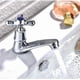 thumbnail image 5 of 2024,Single Cold Water Faucet, Single Cold Water Faucet Chrome Basin Faucet for Home Bathroom Toilet Sink, 5 of 5