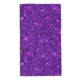 thumbnail image 1 of Balery Purple Glitter Toalla de Microfibra Premium con Estampado – 27.5x16 pulgadas, Alta Absorción, Suave y Aterciopelada, Secado Rápido, 1 of 6