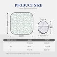 thumbnail image 3 of Balery 2 Piece Leaf Print Car Windshield Sun Shade|Foldable Front Windshield Shade for Car Front Window for Most Sedans SUV Truck-Medium, 3 of 7