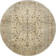thumbnail image 1 of Ahgly Company Machine Washable Indoor Round Traditional Brown Area Rugs, 3' Round, 1 of 7
