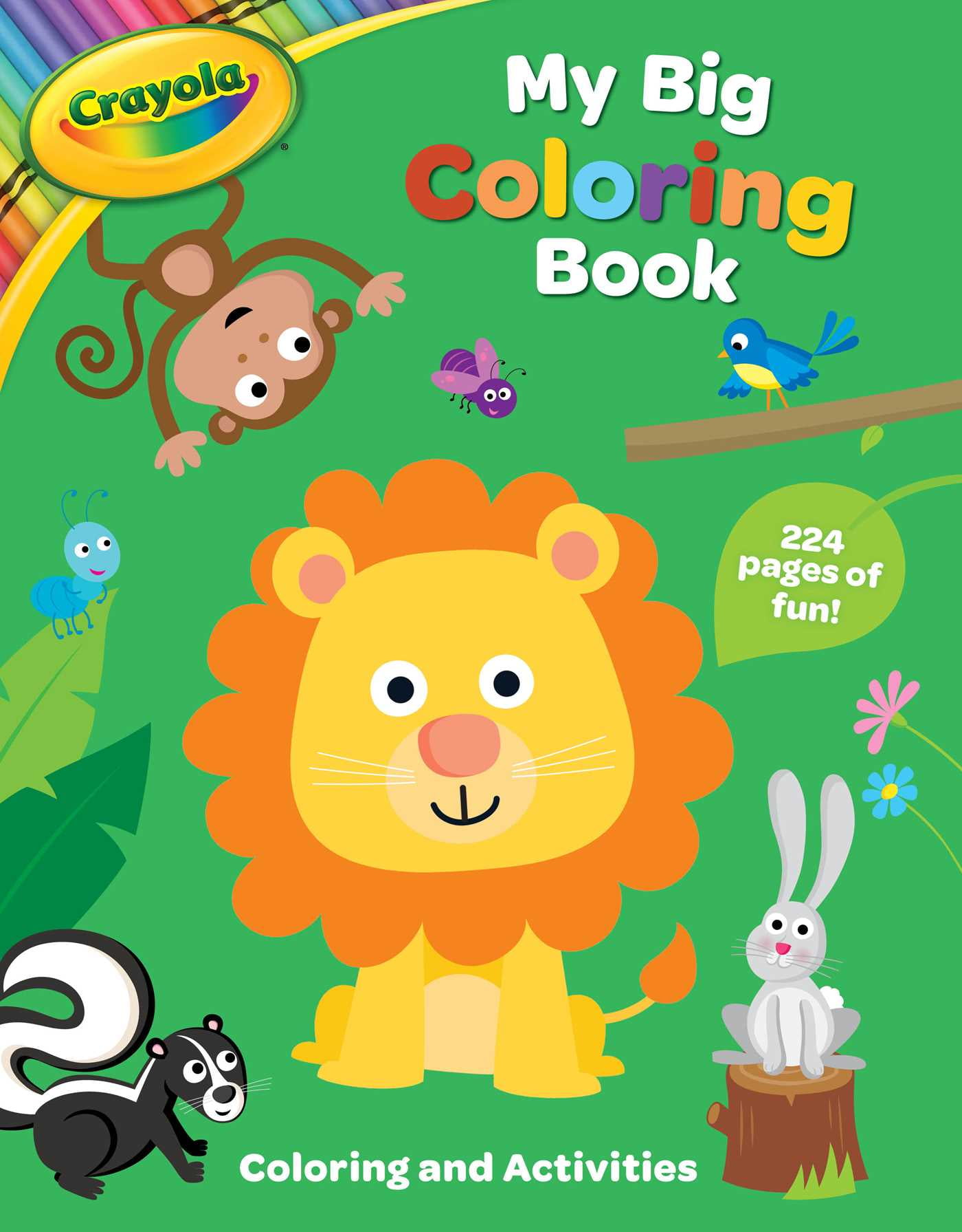 Crayola/Buzzpop: Crayola: My Big Coloring Book (a Crayola My Big Coloring  Activity Book for Kids) (Paperback)