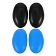 thumbnail image 1 of FESTFENDS 2Pairs Assorted Color Plastic Ear Protection Caps for Hair Dyeing Reusable Ear Covers for Home Use, 1 of 8