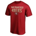 thumbnail image 2 of Men's Scarlet San Francisco 49ers Game Day Stack T-Shirt, 2 of 3