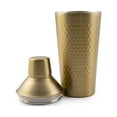 thumbnail image 4 of Cambridge Silversmiths 20 oz Insulated Gold Faceted Shaker - 20 ounce, 4 of 5