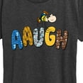 thumbnail image 3 of Peanuts - Aaugh Pattern Charlie Brown - Women's Short Sleeve Graphic T-Shirt, 3 of 6