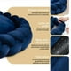 thumbnail image 5 of Cama Redonda Esquimal Azul Marino Mediana Trenzada y Lavable para Perro y Gato, 5 of 6