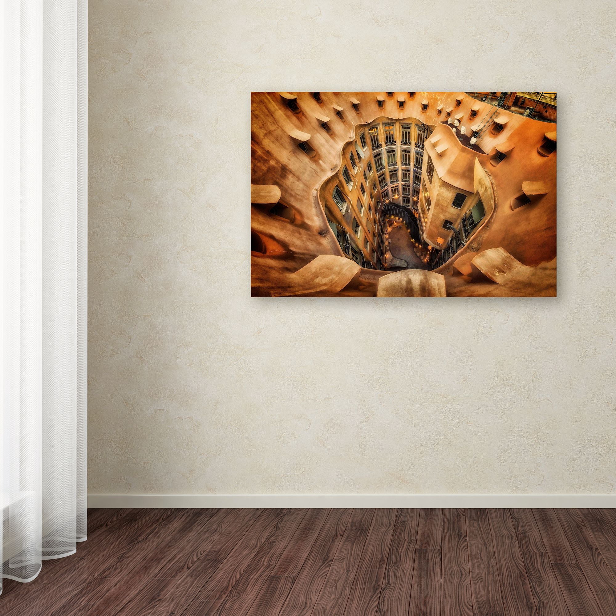 Trademark Fine Art 'Casa Mila&nbsp; La Pedrera Barcelona' Canvas Art by Massimo Cuomo