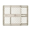 Toddleroo by North States Renew 100% Recycled Plastic Gate for Babies and Toddlers, Sandstone
