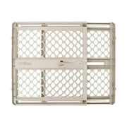 Toddleroo by North States Renew 100% Recycled Plastic Gate for Babies and Toddlers, Sandstone