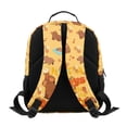 thumbnail image 5 of KUIFORTI Capybara Print Toddler Backpack Girls Kids School Bag with Front Pockets Adjustable Straps Durable Polyester for Preschool Kindergarten Back to School Gifts, 5 of 7