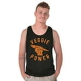 thumbnail image 5 of Veggie Power Cute Vegetarian Fighter Tank Top T Shirts Men Women Brisco Brands S, 5 of 5