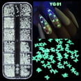 thumbnail image 1 of DPTALR Nail Art Luminous Sequins Long Strip Boxed Ultra Thin Sequins Luminous Sequins, 1 of 2