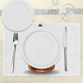 thumbnail image 3 of Ambesonne Cat Place Mats Set of 4, Cartoon Animal on Pumpkin, Standard Size, Orange Black, 3 of 6