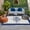 Beige Blue, variant on Nautical Ship Outdoor Rug 3x5 Ft, Non Slip Washable Area Rug, Blue Coastal Ocean Birds Boat Vintage Patio Rugs Carpet Runner, Large Floor Mat for Indoor/Outdoor Deck Porch Camping