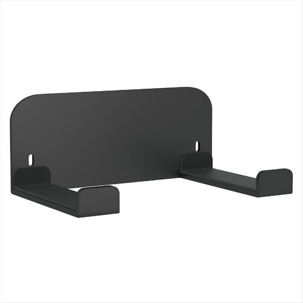 Soporte de Pared para , de Metal, para Colgar Verticalmente en la Pared o Debajo del Escritorio, para SXS Accesorios, Color Negro.