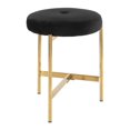 thumbnail image 3 of Tabouret de vanité contemporain Chloe, par LumiSource, 3 of 7