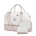 thumbnail image 1 of Bolsa de viaje CAYINTOP Weekender para mujer, color beige, 1 of 8