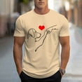 thumbnail image 1 of Tops para hombre, blusas y camisas de cuello redondo y manga corta para hombre, blusas casuales de cuello redondo con estampado de moda para hombre, blusas de cuello redondo y manga corta, camisas par, 1 of 6