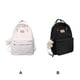 thumbnail image 5 of Sonducket de lona, organizador de bolsas, de gran capacidad con cremallera, escolar, bolso de compras, para estudiantes, bolso de hombro Mochilas, 5 of 6