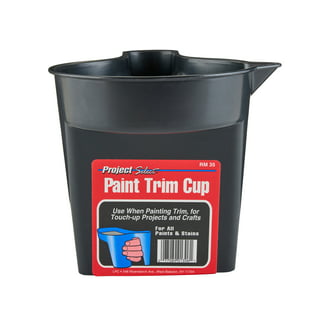 HANDy Paint Cup 1 Pt. Red Painter's Bucket with Hand Rest and Magnetic  Brush Holder - Baller Hardware