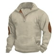 thumbnail image 1 of Sweat à Capuche Sans Capuche pour Homme pour Usage Quotidien Décontracté – Coupe Décontractée Manches Longues Alternative, 1 of 2
