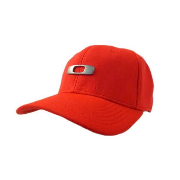 NEW Oakley Metal Gas Can  Red Fitted Small/Medium Golf Hat/Cap -  
