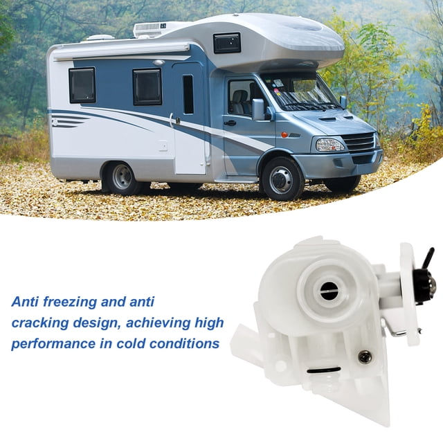 Kit de Valve d'Eau pour Toilettes Rv 31705 Kit de Raccords de Valve de Toilettes pour Véhicule Récréatif Remplacement pour Thetford Aqua Magic V