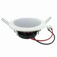 thumbnail image 1 of Bathroom 3Inch 8Ohm 6W Passive Ceiling Speaker Metal in-Ceiling Speaker Sound Quality Background Music System, 1 of 6