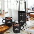 thumbnail image 2 of Juego de tazas de café Signature Housewares, apilables, 15 oz x 4, 2 of 5