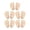 Beige, variant on Breathable 5Pair High Heel Cushion Inserts Metatarsal Pads Shoe